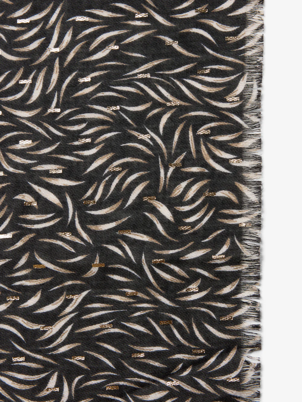 Black Sparkle Scarf - Image 2