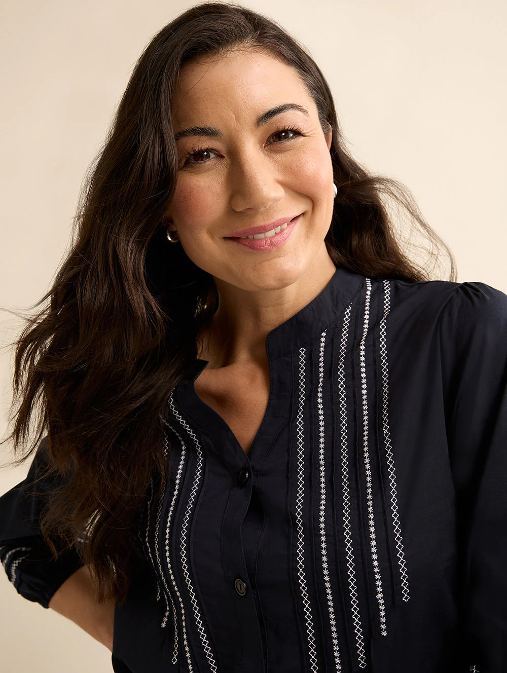 Bryony 3/4 Sleeve Shirt - Image 2