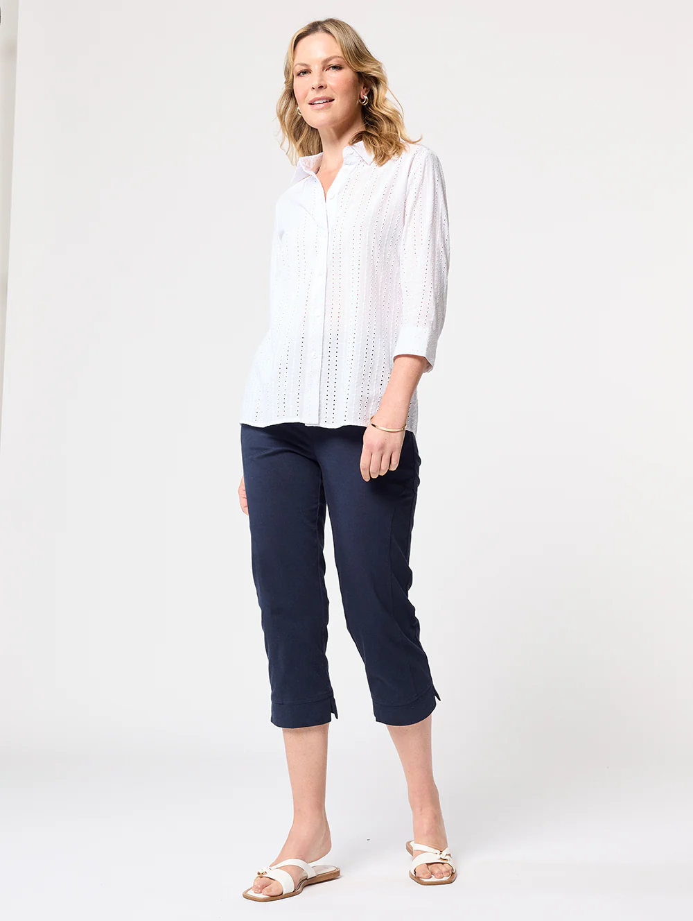 Calina 3/4 Sleeve Shirt - Image 4