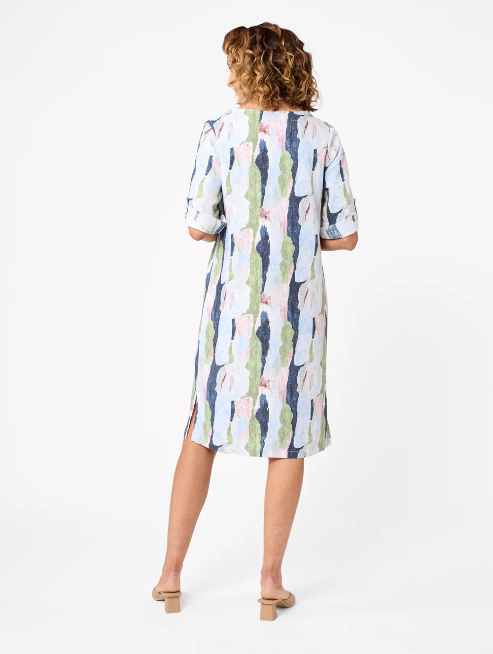 Coralia Elbow Sleeve Dress - Image 4