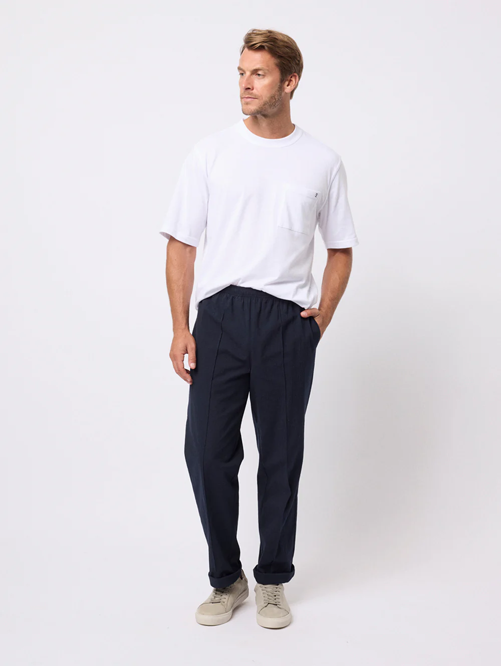 Cotton Crinkle Pant - Image 5