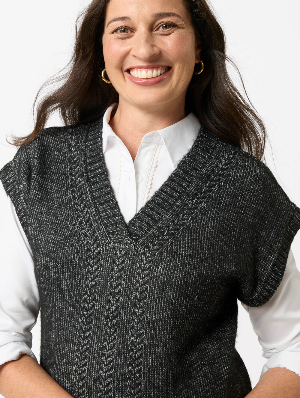 Eboney Knit Vest - Image 2