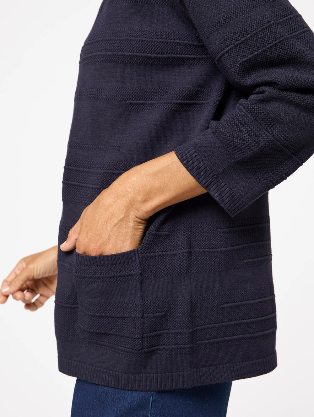 Elvia 3/4 Sleeve Cardi - Image 3