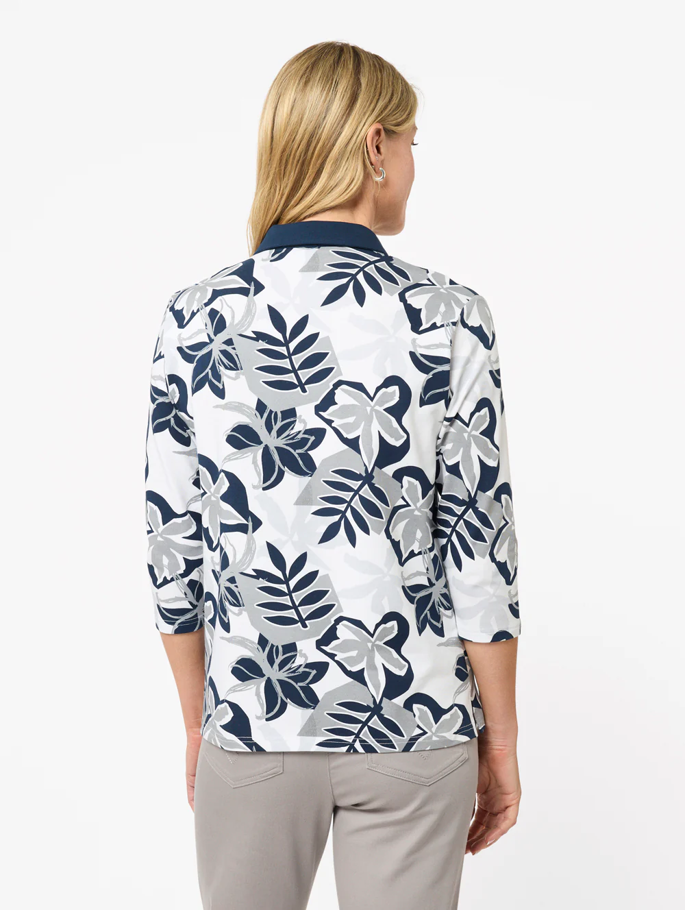 Evander 3/4 Sleeve Polo - Image 3