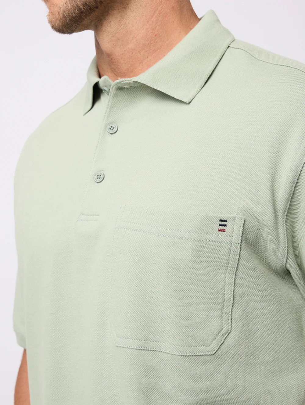 Fraser Cotton Pique Polo - Image 2