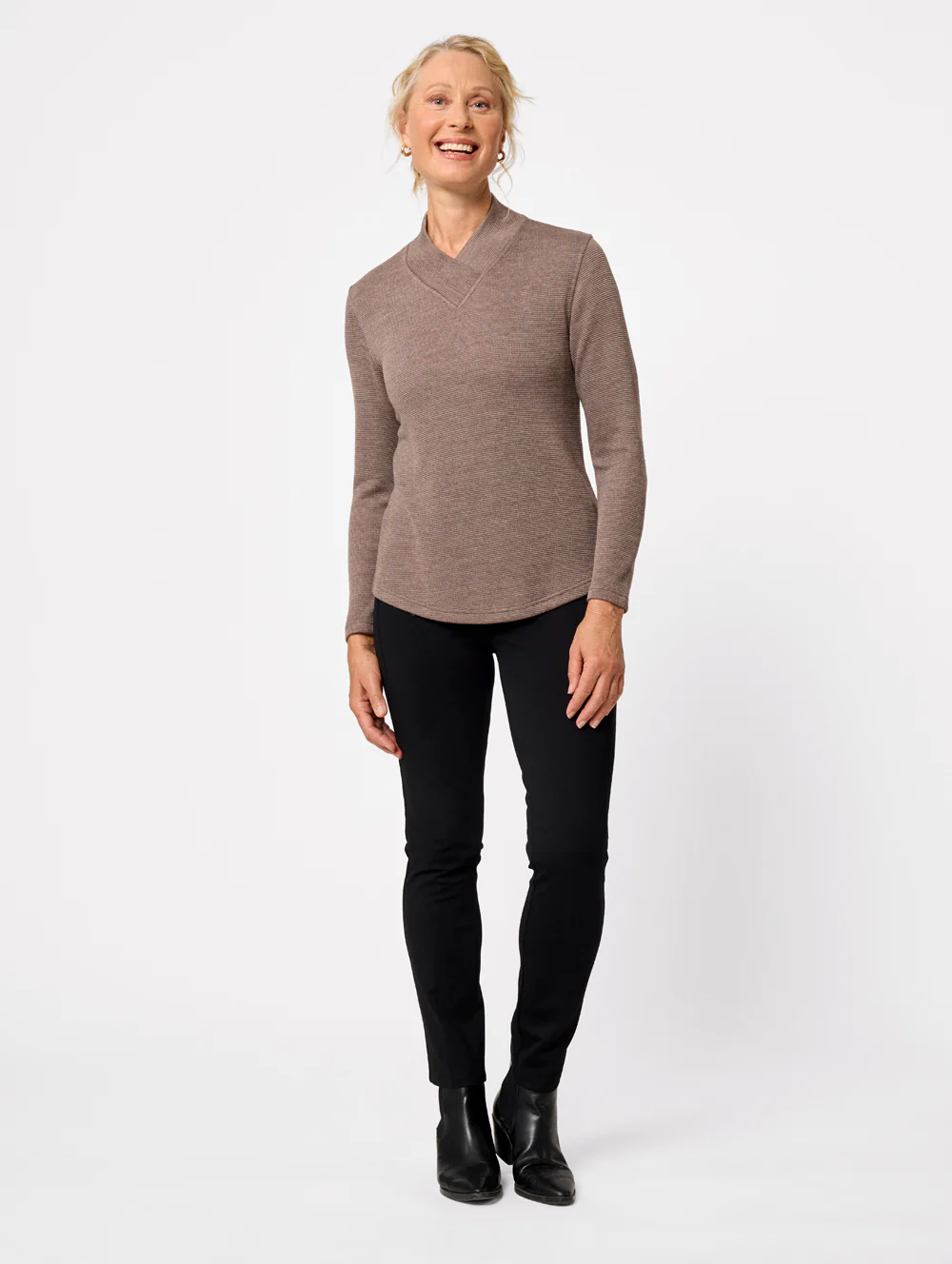 Gretton V Neck Top - Image 4