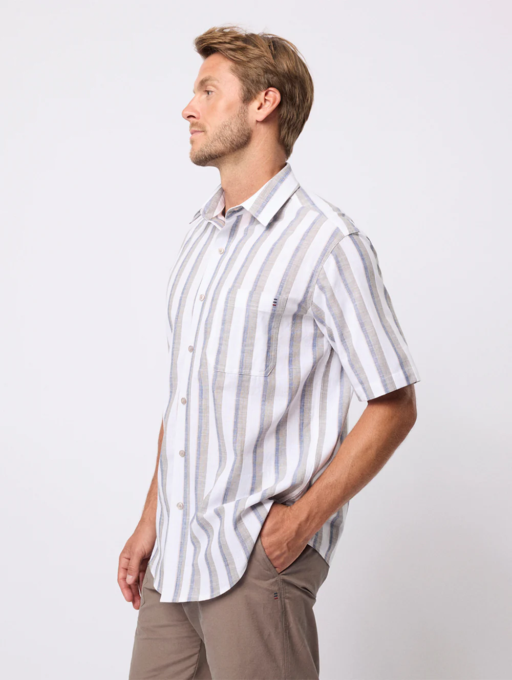 Hartford Flaxley Shirt - Image 3