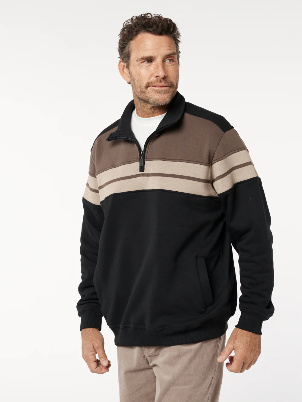 Henrich Snowy Mt Fleece Half Zip - Image 3