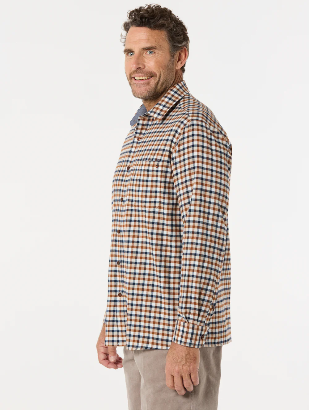 Hester Cotton Brush Shirt - Image 3