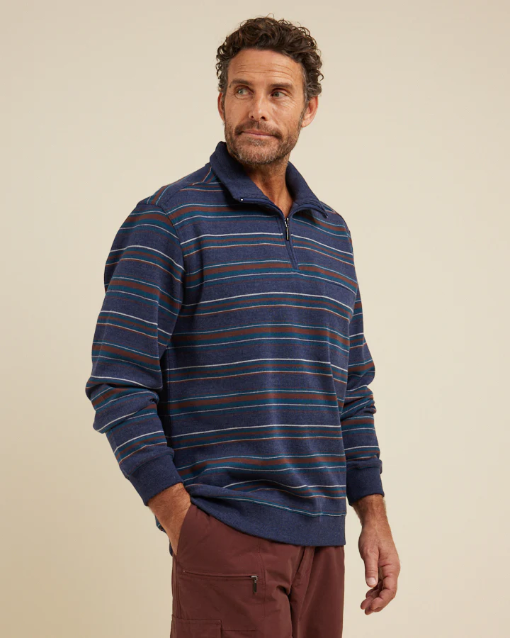 Hitch French Rib Half Zip - Image 5
