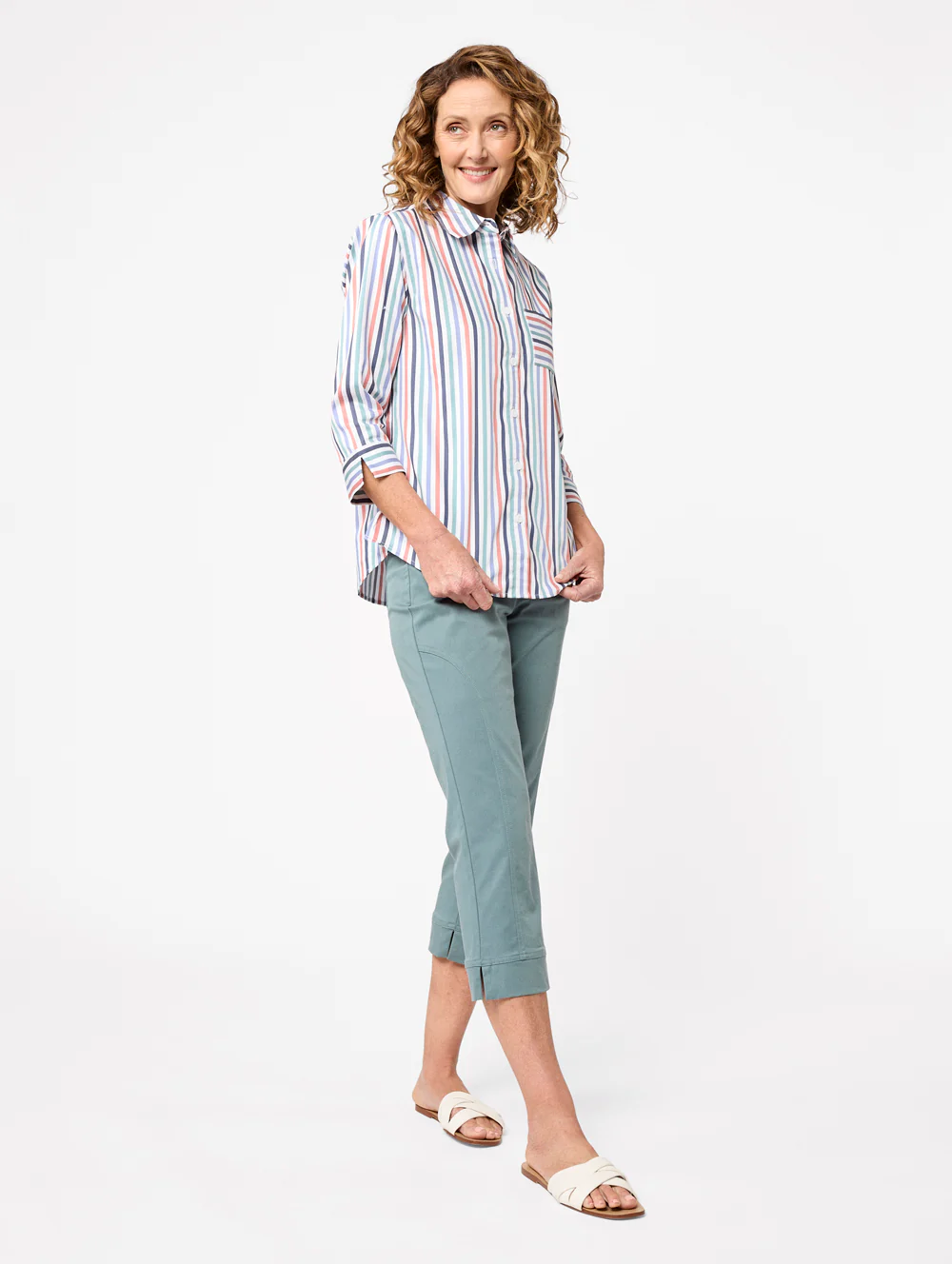Janet 3/4 Sleeve Shirt - Image 4