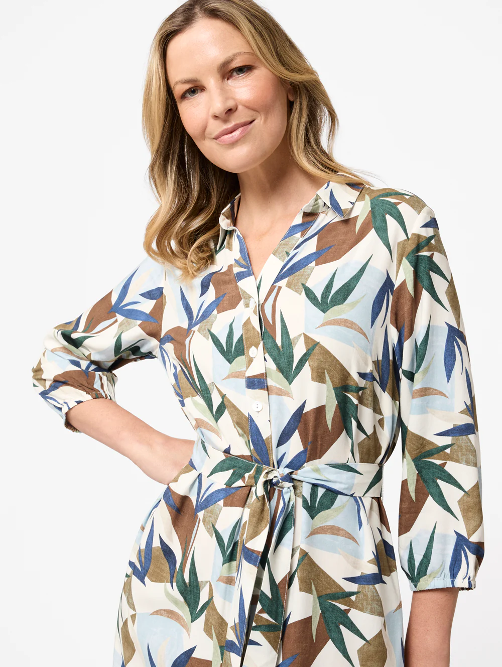 Jasmyn 3/4 Sleeve Dress - Image 3