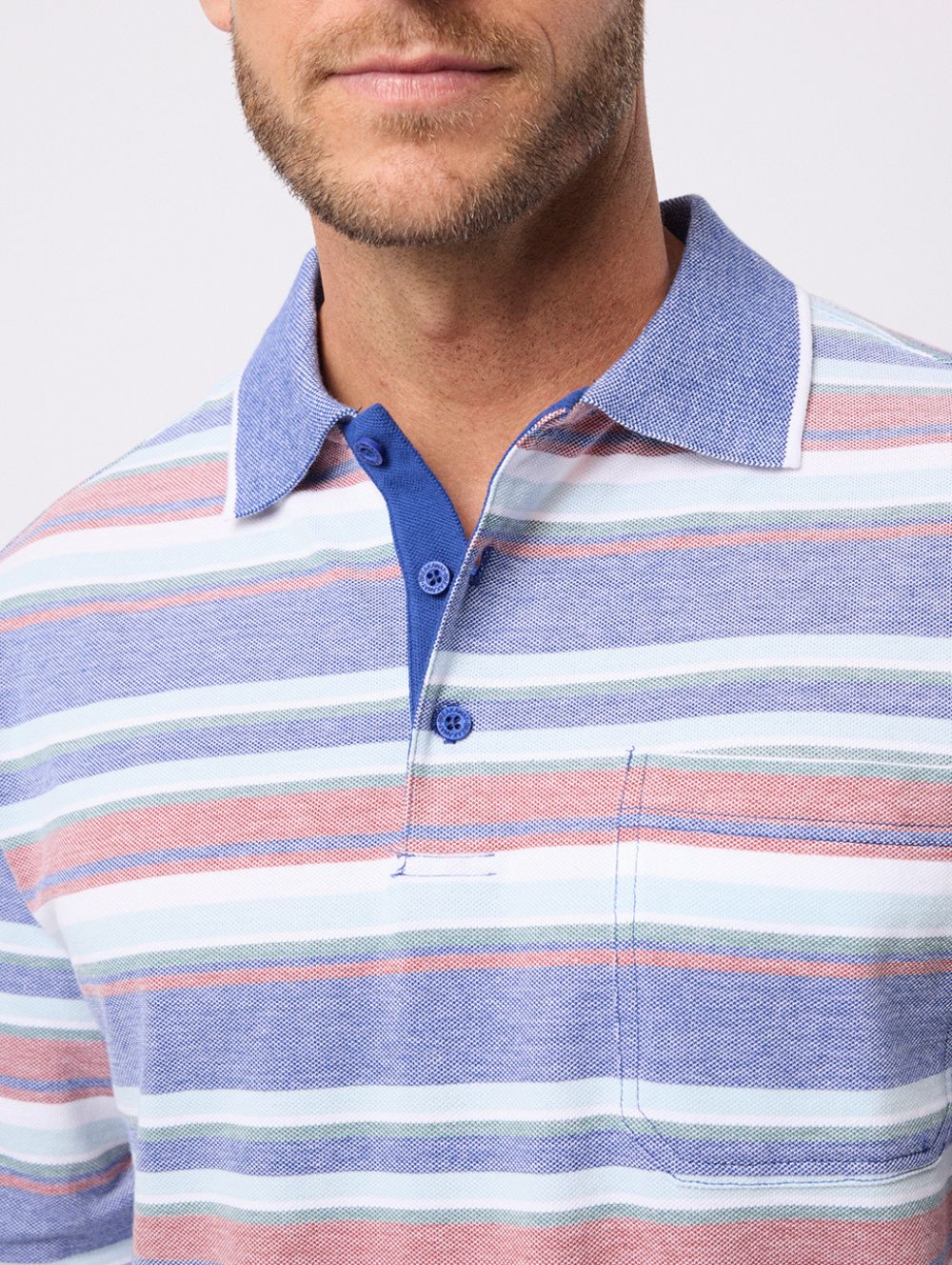 Kael Cotton Pique Polo - Image 2