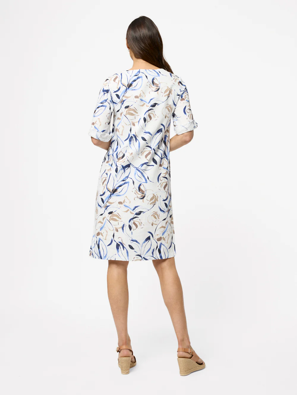 Kasey Elbow Sleeve Dress - Image 4