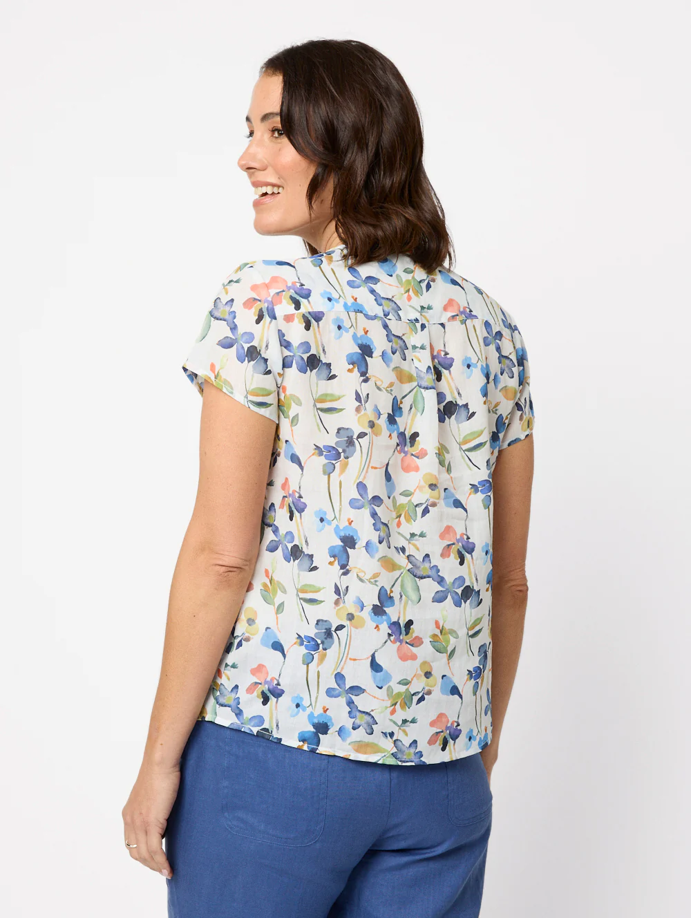 Lilah Pintuck Blouse - Image 2