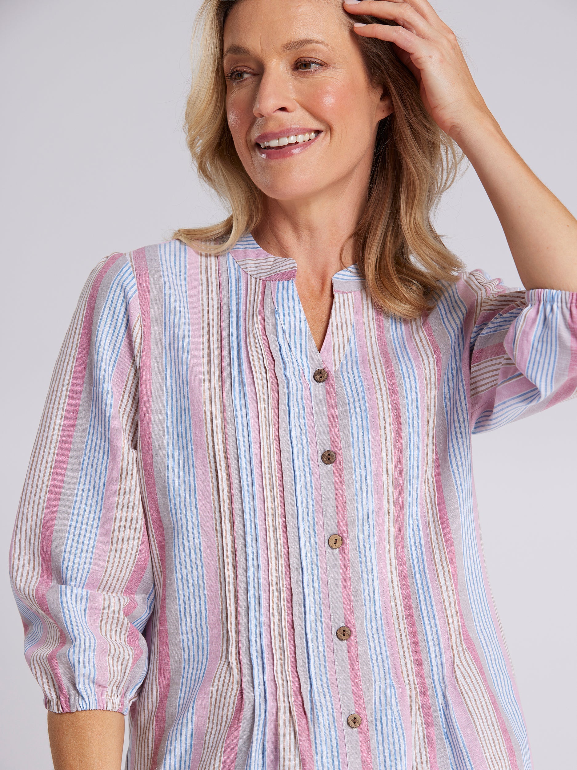 Lou 3/4 Sleeve Shirt - Image 2