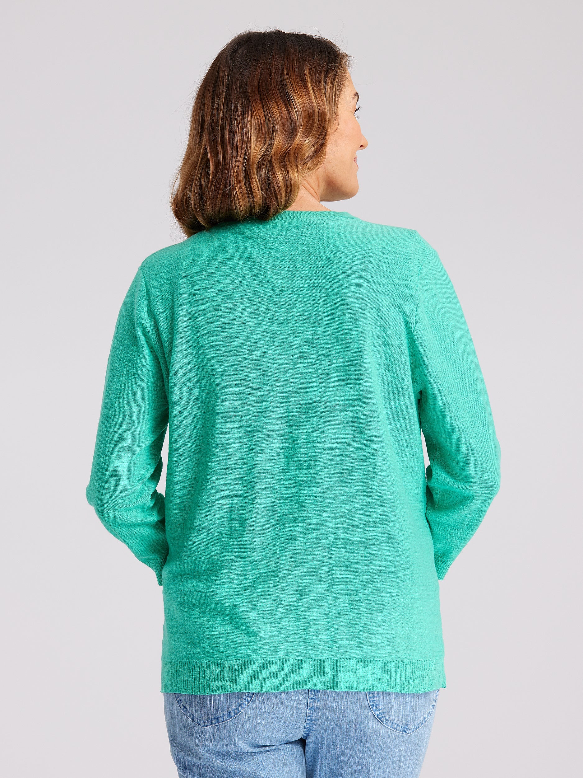 Mandu 3/4 Sleeve Cardi - Image 4