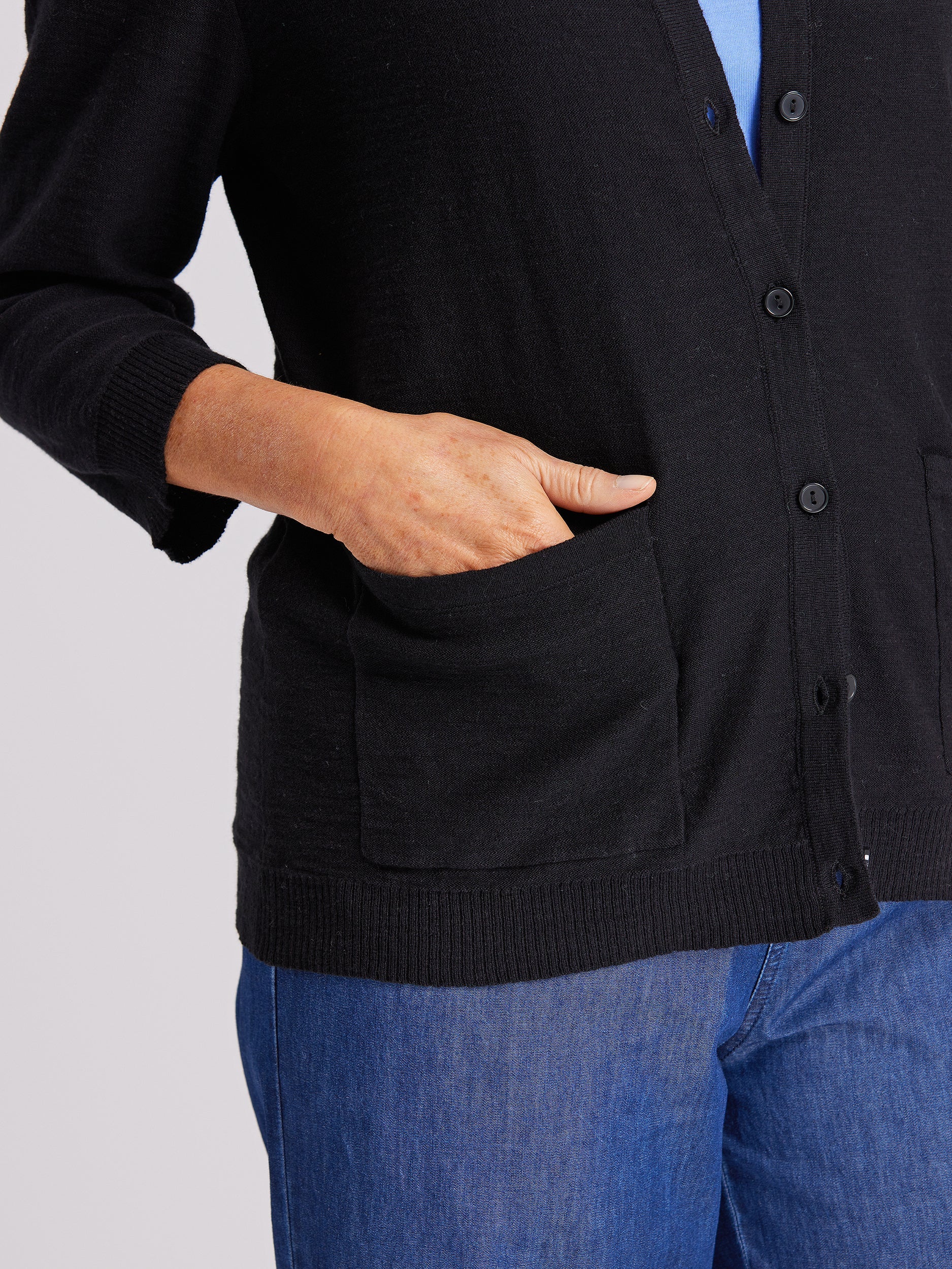 Mandu 3/4 Sleeve Cardi - Image 3