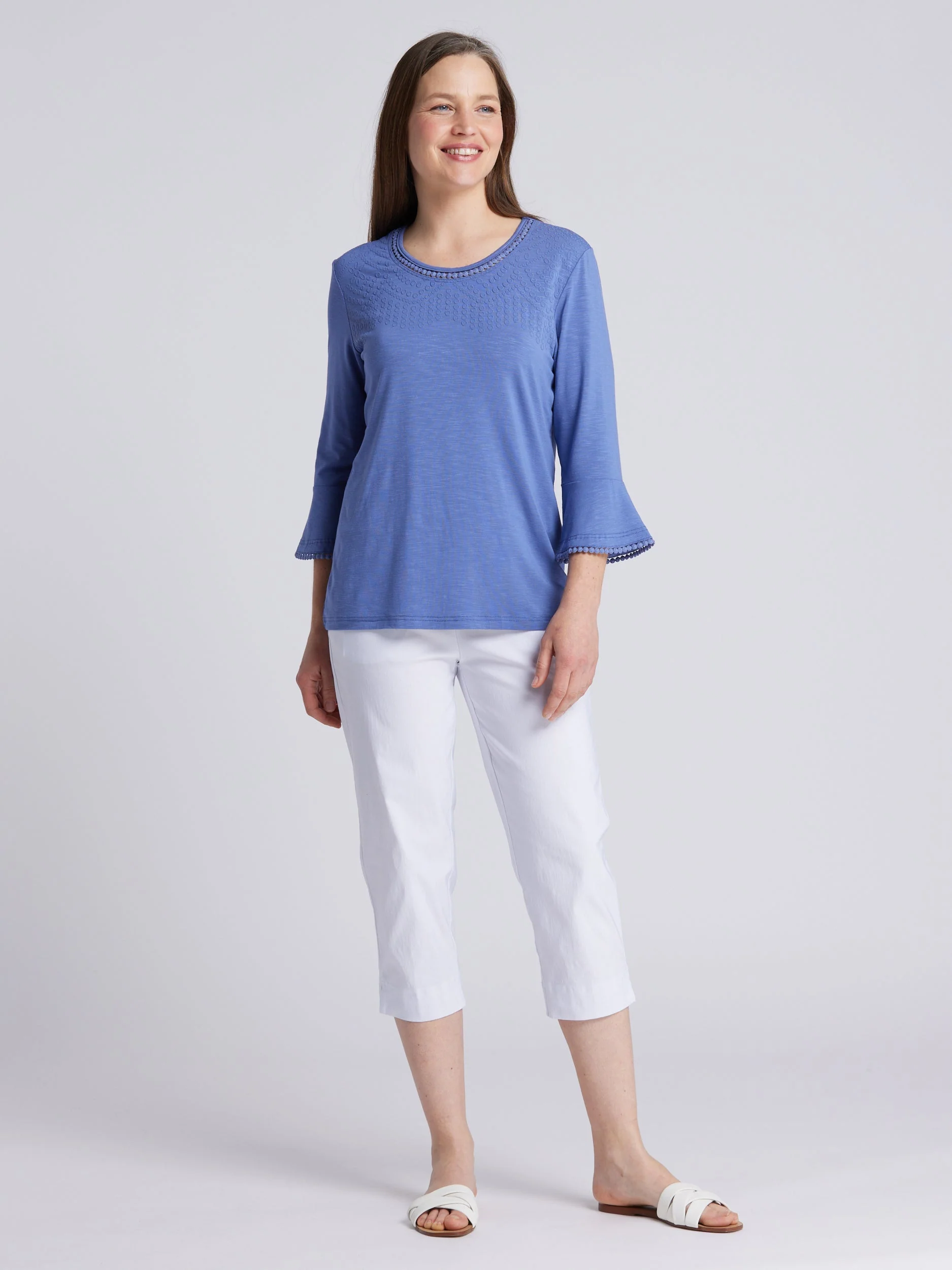 Marcie 3/4 Sleeve Top - Image 5