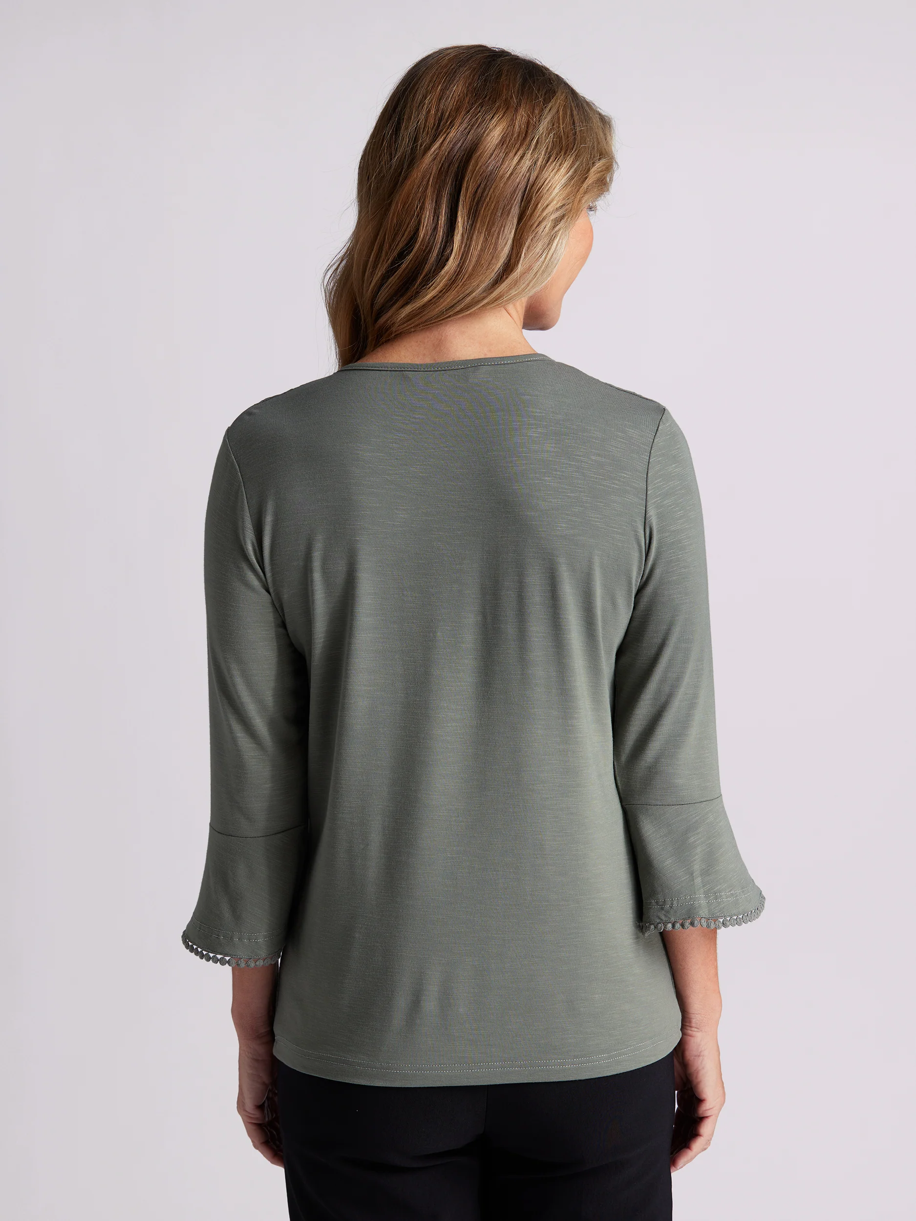 Marcie 3/4 Sleeve Top - Image 3