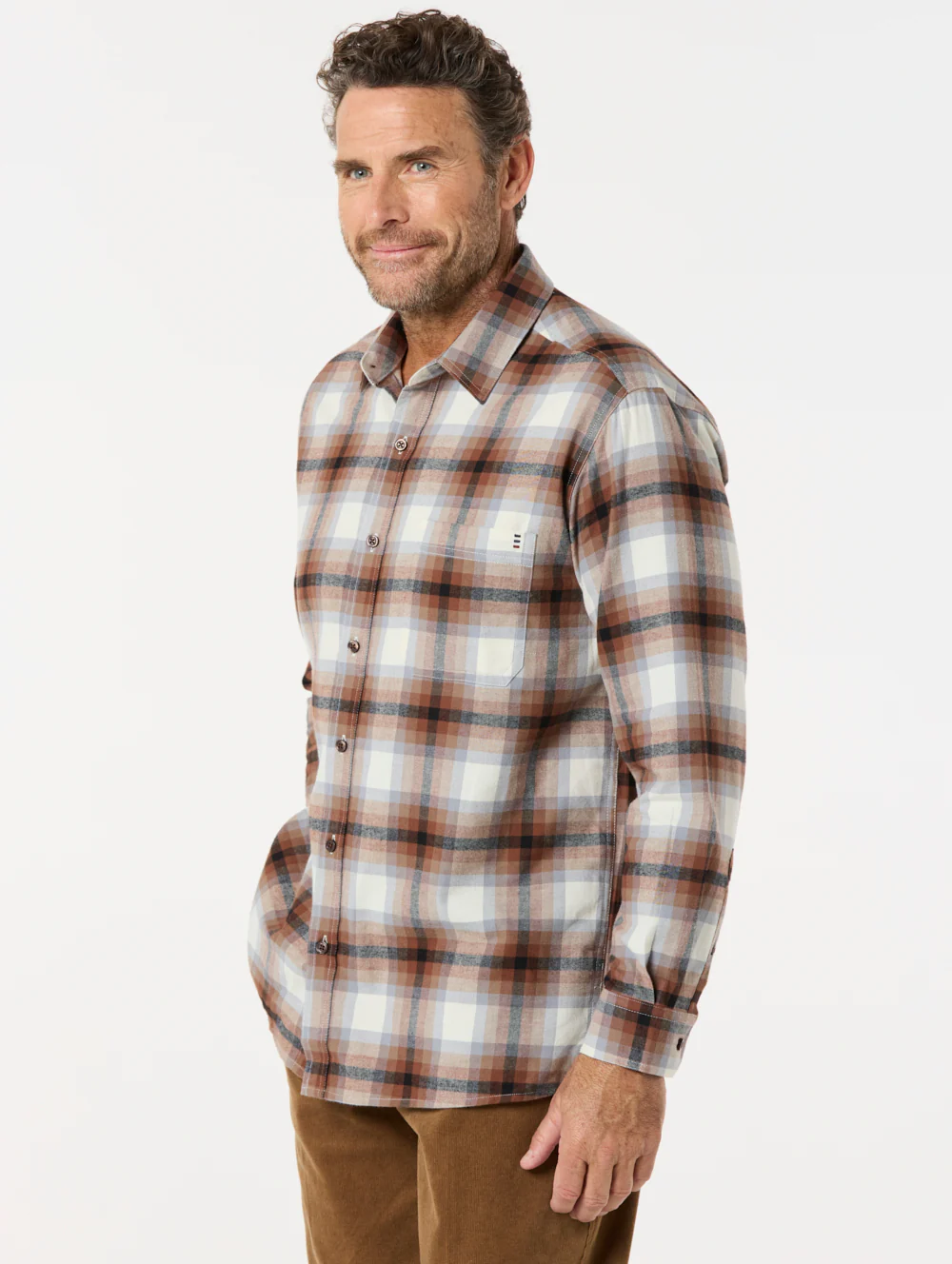 Montez Cotton Brush Shirt - Image 3