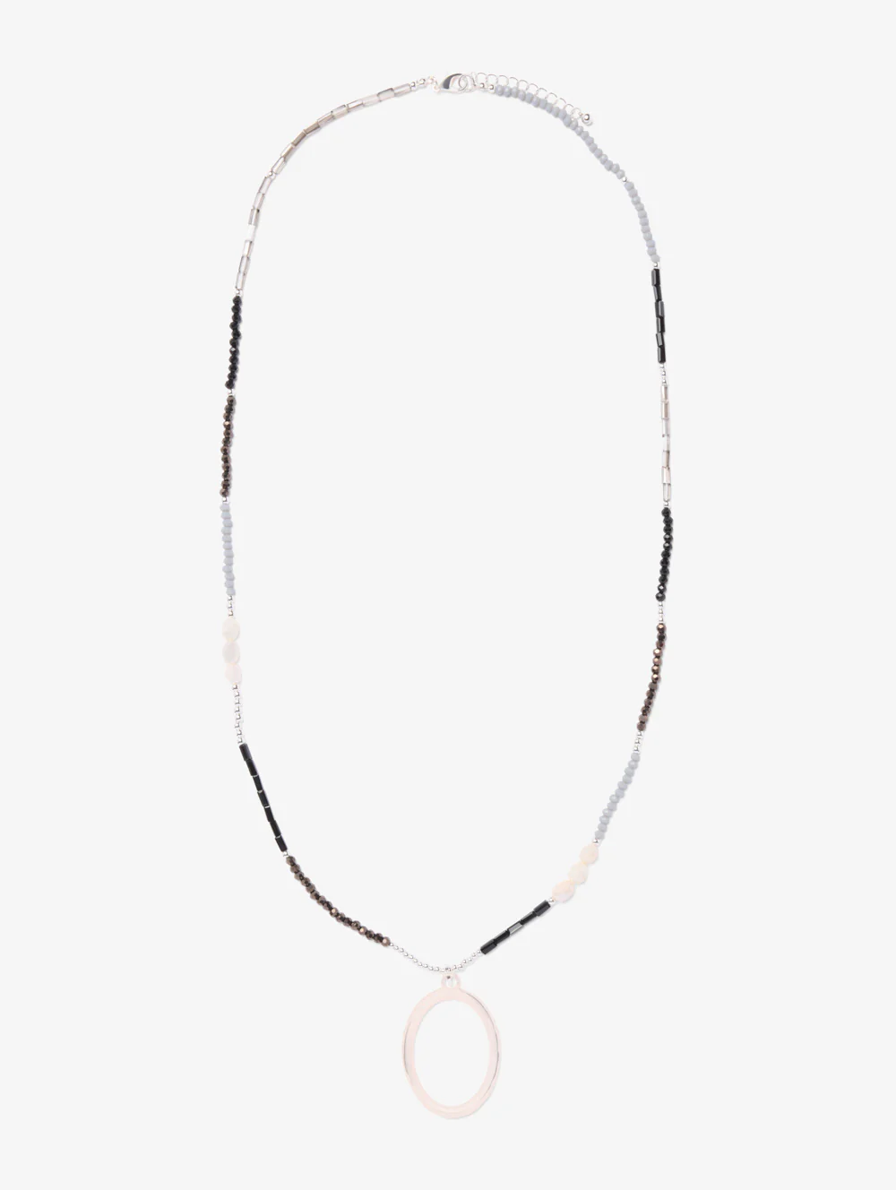 Oval Pendant Necklace