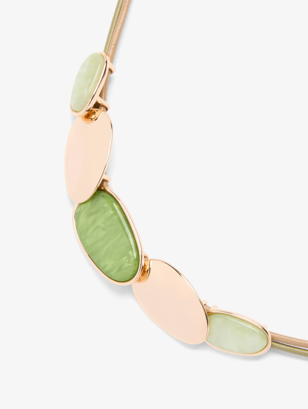 Oval Short Necklace - Image 3