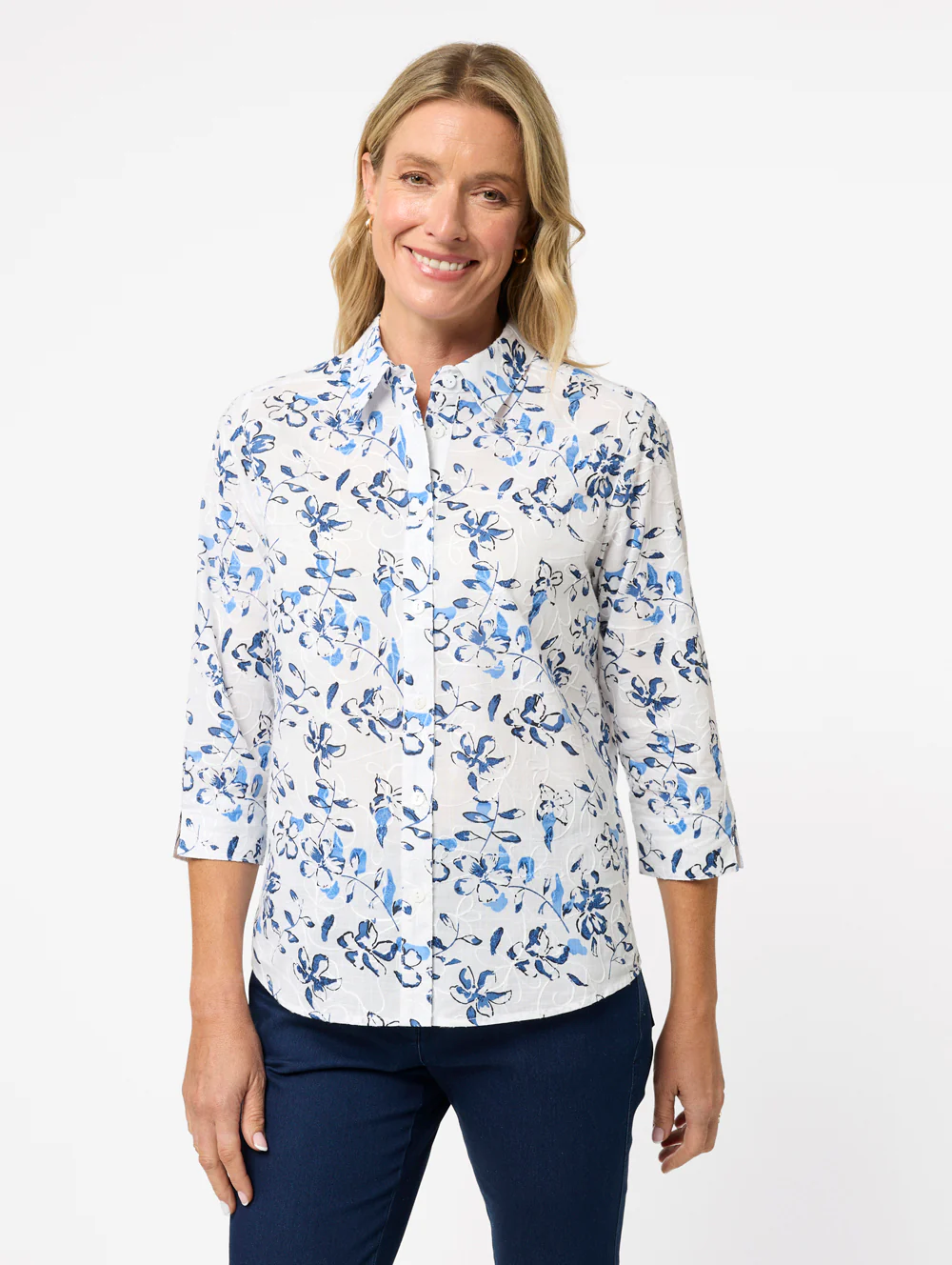 Rosalinda 3/4 Sleeve Shirt