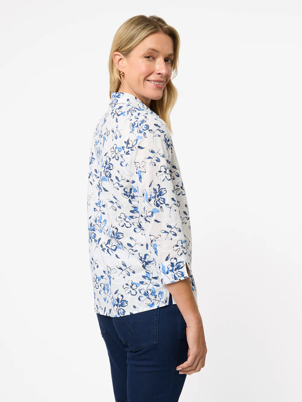 Rosalinda 3/4 Sleeve Shirt - Image 3