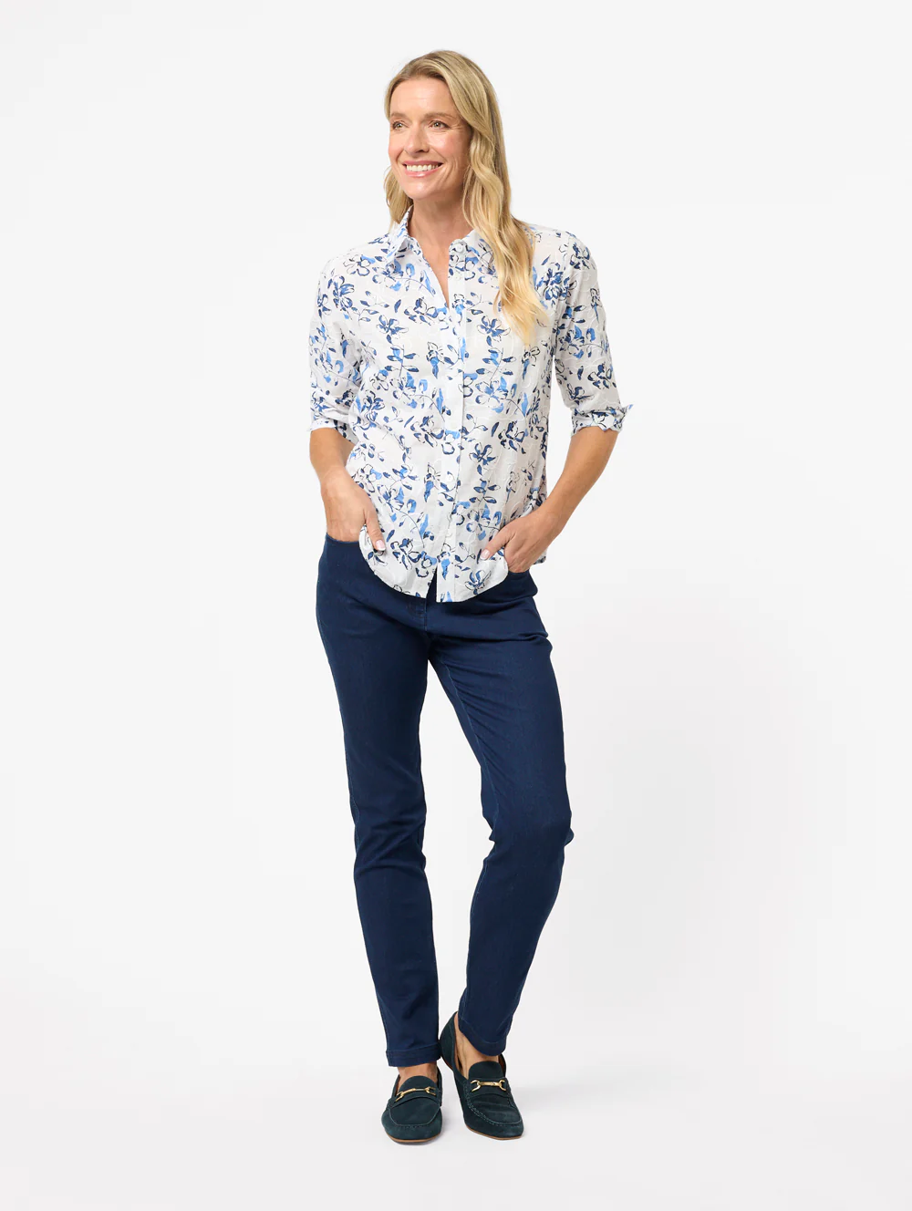 Rosalinda 3/4 Sleeve Shirt - Image 4