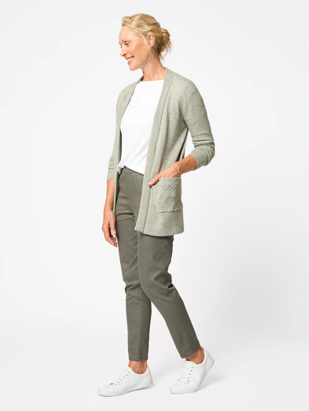 Satinna Knit Cardi - Image 4