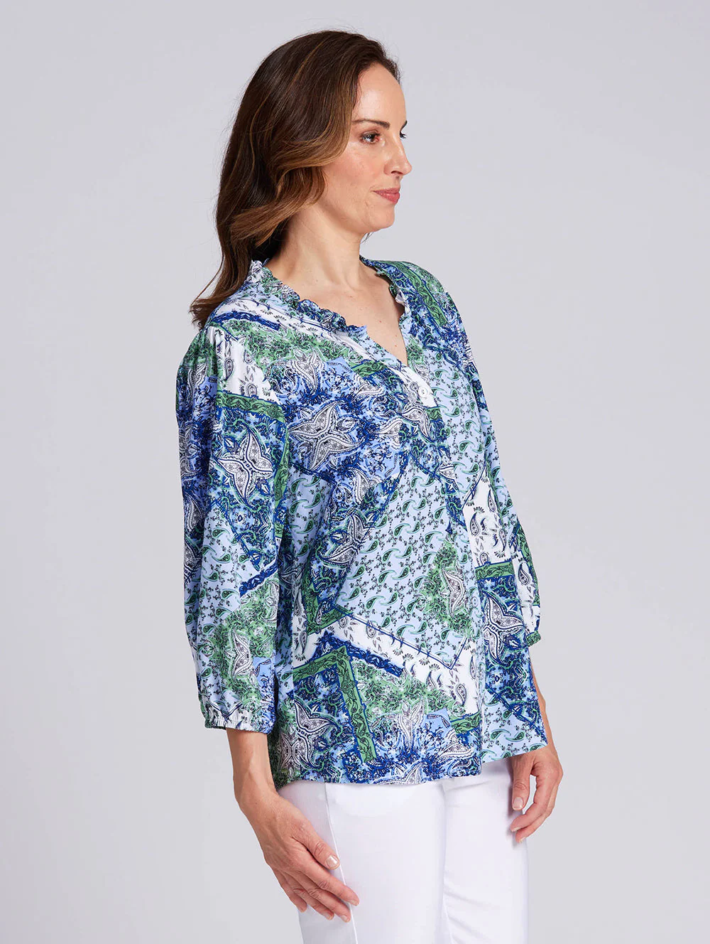 Tenisha 3/4 Sleeve Shirt - Image 3