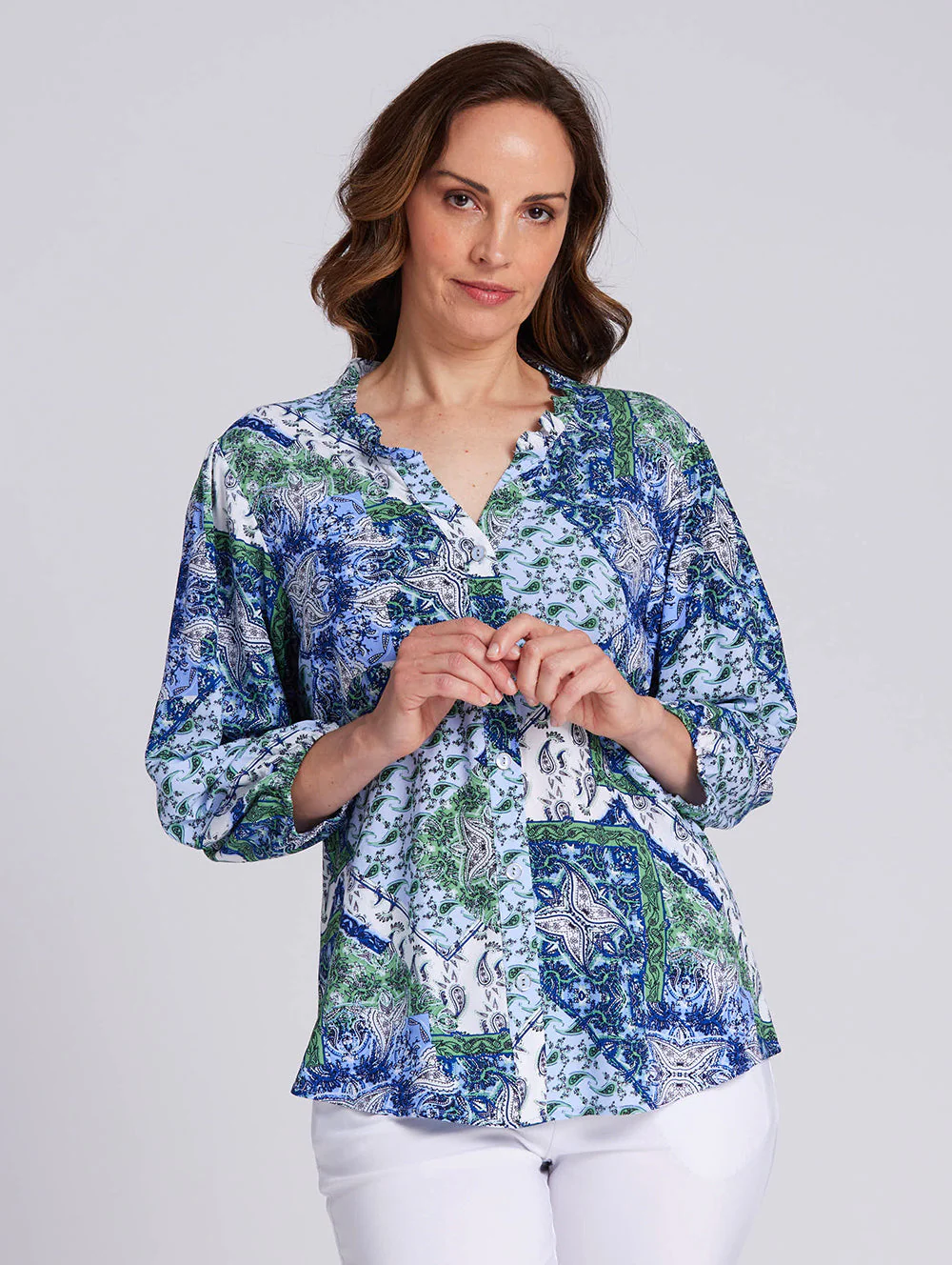 Tenisha 3/4 Sleeve Shirt - Image 6