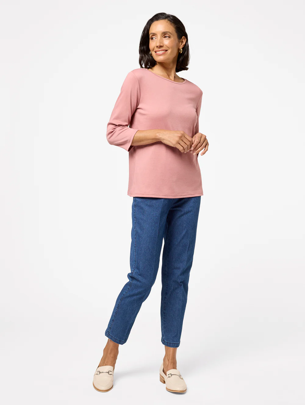 Winterlock 3/4 Sleeve Top - Image 4